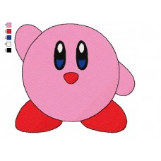 Kirby 19 Embroidery Design